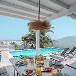 Achaman - Peace, Sea Views And Heated Pool Сasa de vacaciones Playa Blanca (Lanzarote)