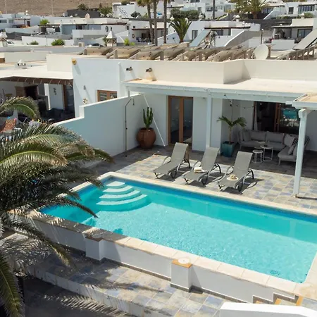 Semesterbostad Achaman - Peace, Sea Views And Heated Pool Playa Blanca (Lanzarote)