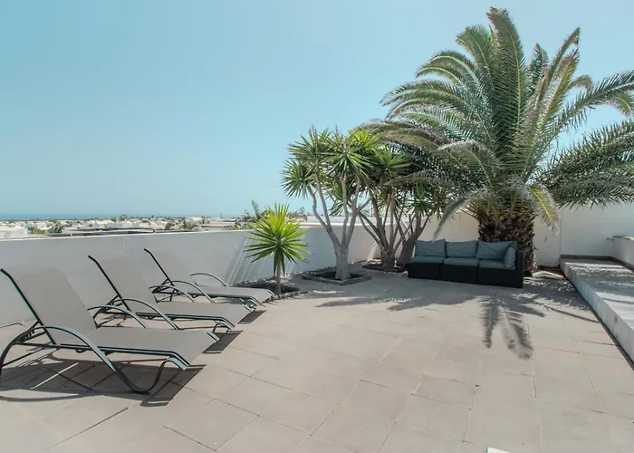 Achaman - Peace, Sea Views And Heated Pool Semesterbostad Playa Blanca (Lanzarote)